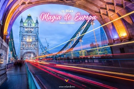 MAGIA DE EUROPA DESDE LONDRES 13 DIAS - VOLANDO